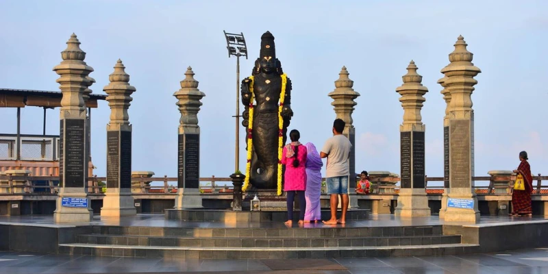 Matsya Narayana Temple And The Injambakkam Beach