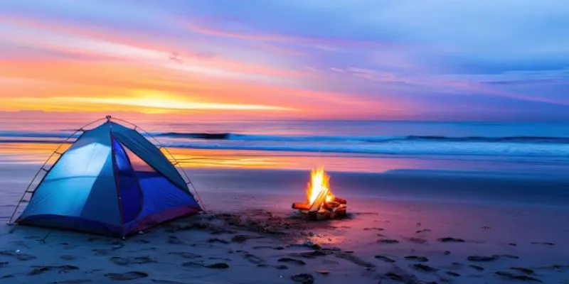 Beach Camping In Chennai